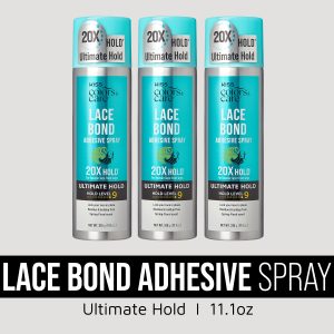 Kiss Colors & Care Lace Bond Adhesive Spray Ultimate Hold Bundle - 11.1 oz. 3 Pack