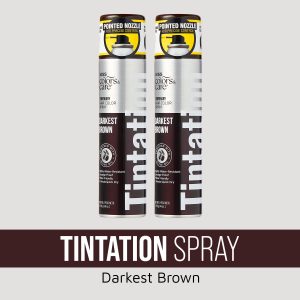 Kiss Colors & Care Tintation Spray Darkest Brown Bundle - 2 Pack