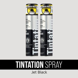 Kiss Colors & Care Tintation Spray Jet Black Bundle - 2 Pack