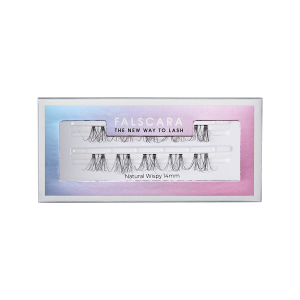 Falscara Wispy Single Pack | DIY False Lash Extensions. Natural. Cluster Lash. Wispy Lashes. 10 Wisps. 14mm