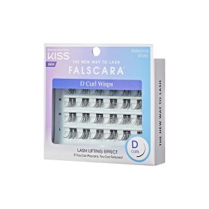 Falscara Natural Multipack - D Curl | DIY False Lash Extensions. Natural. Cluster Lash. Wispy Lashes. 24 Wisps. 10mm-14mm
