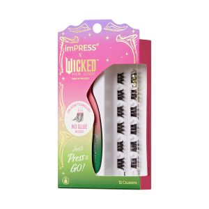 Impress X WICKED: FOR GOOD | Fly??Fly! | 12 Lash Clusters. 8mm-10mm