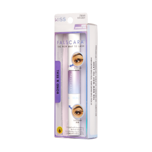 Falscara False Lash Bond & Seal- Black | DIY Lash Extension Adhesive. Lash Bond. Two-Step Adhesive