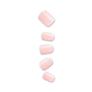 Impress Bare but Better No Glue Fake Press On Nails - Instinct | Solid. Pink. Short. Squoval. Manicure