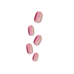colorFX by Impress No Glue Fake Press On Nails - Walk Out | Solid. Pink. Short. Oval. Manicure